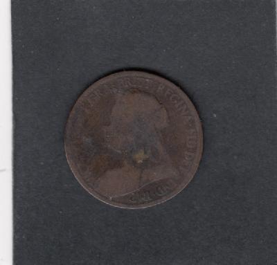 Beschrijving: 1/2 Penny  VICTORIA 